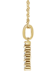 Diamant Buchstaben Kette