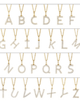 Diamant Buchstaben Kette
