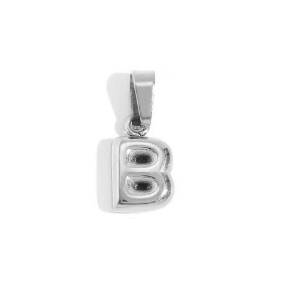 Minimalistischer Buchstaben-Anhänger