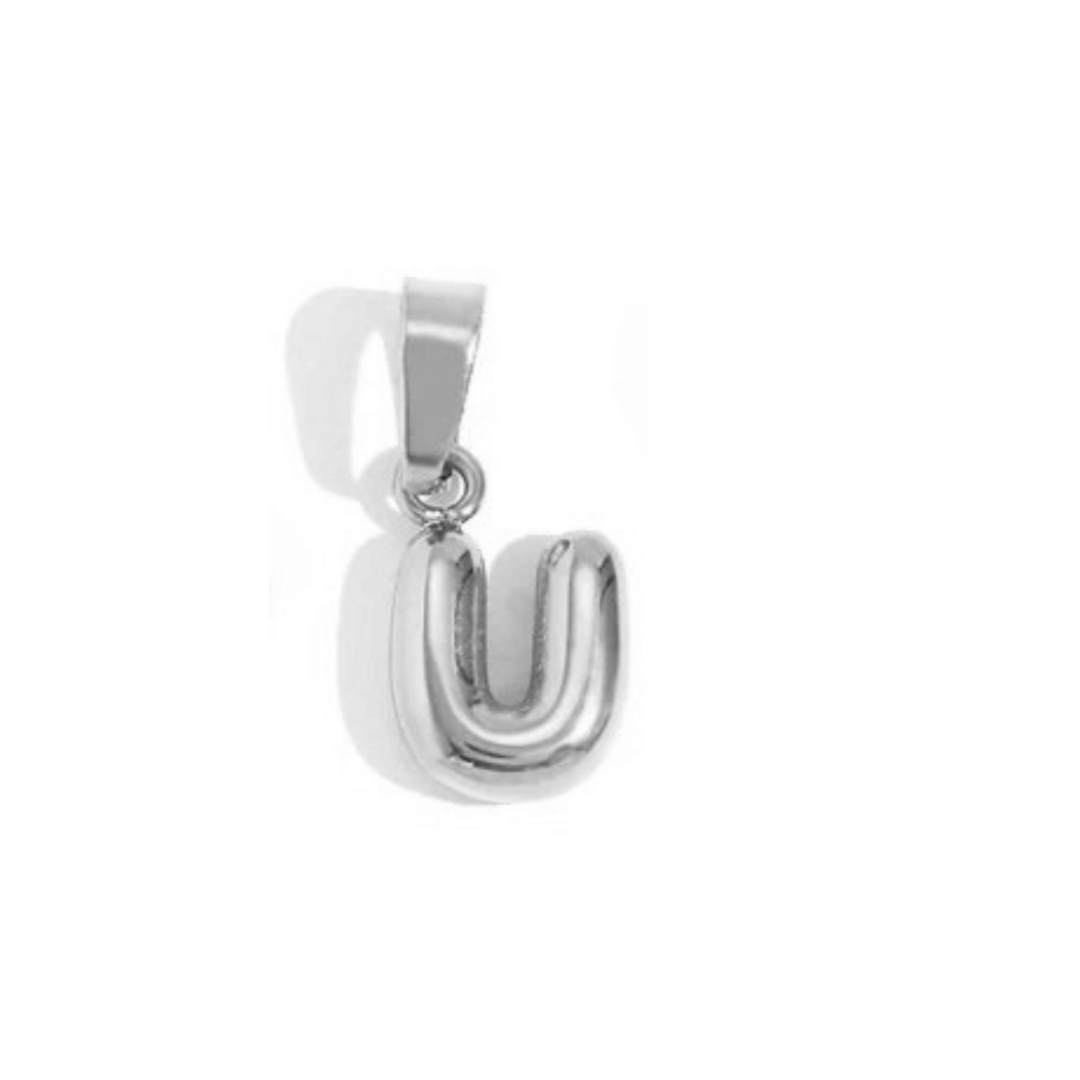 Minimalistischer Buchstaben-Anhänger