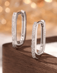 Sterlingsilber-Ohrringe mit Zirkonia – 18K vergoldet