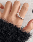 Ring aus Sterlingsilber