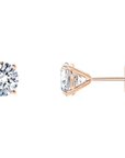 4-Prong Solitaire Ohrring
