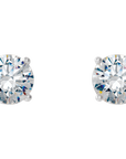 4-Prong Solitaire Ohrring