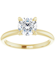 Solitaire Ring Gelbgold