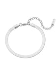 Minimalistisches Klingenarmband - 18K vergoldet