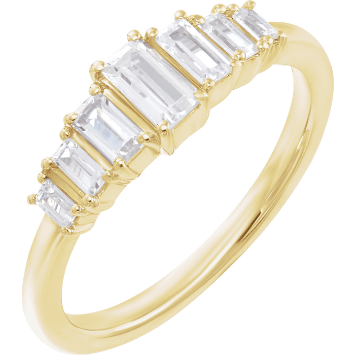 Baguette-Diamantring