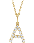 Diamant Buchstaben Kette