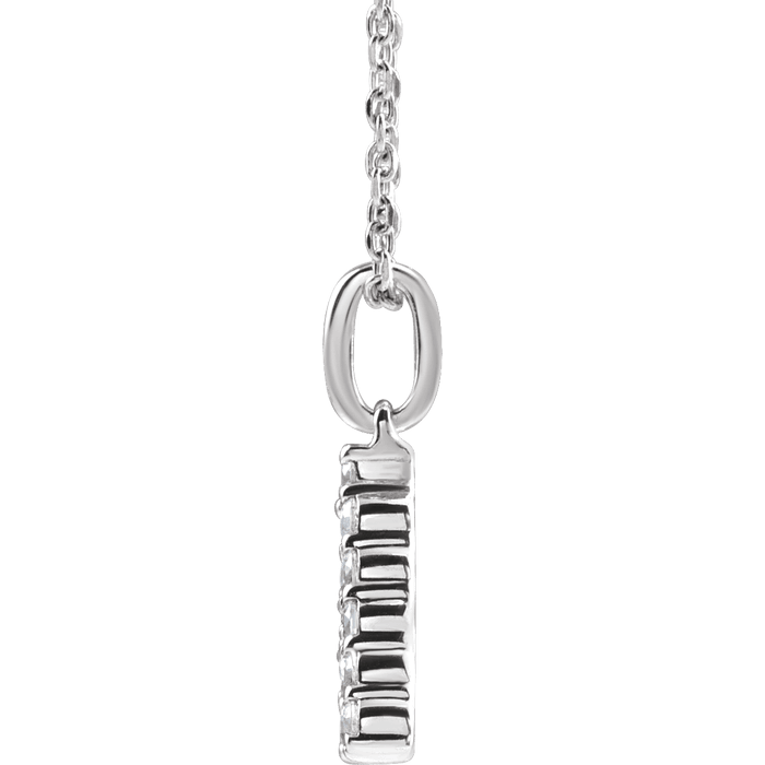 Diamant Buchstaben Kette