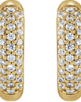 Diamant Creolen