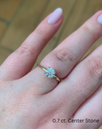 Solitaire Ring Gelbgold