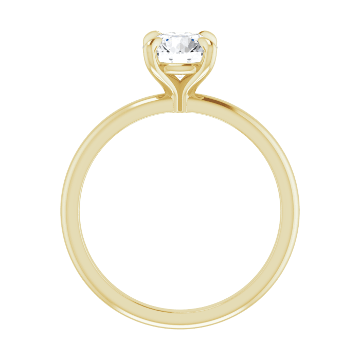 Solitaire Ring Gelbgold