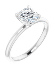 Solitaire Ring Weißgold