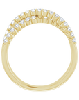 Criss-Cross Diamantring